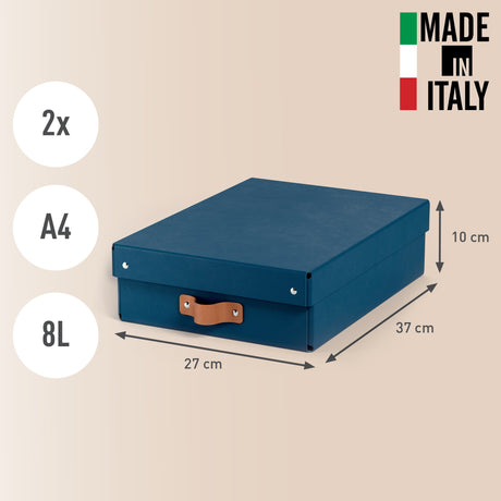 Arkivboks Puro medium lav havblå (2) – image 3