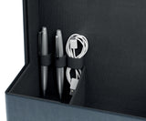 Organizer bærbar m/håndtag stof grå