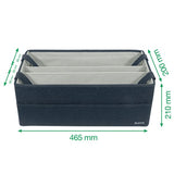 Taske Hot Desking stor stof grå – image 5