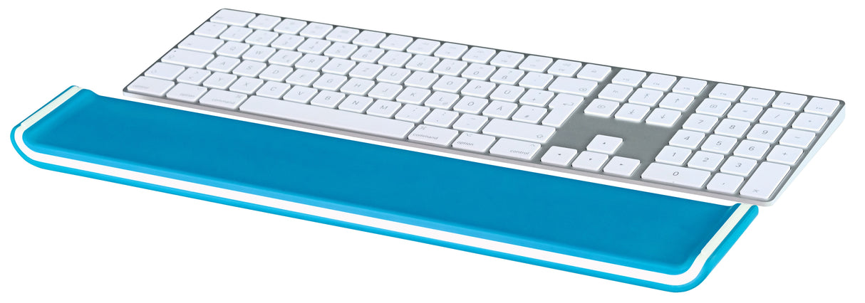 Keyboard håndledsstø.Ergo Leitz WOW blå – image 3