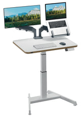 Sidde/ståbord Ergo Small elektrisk hvid
