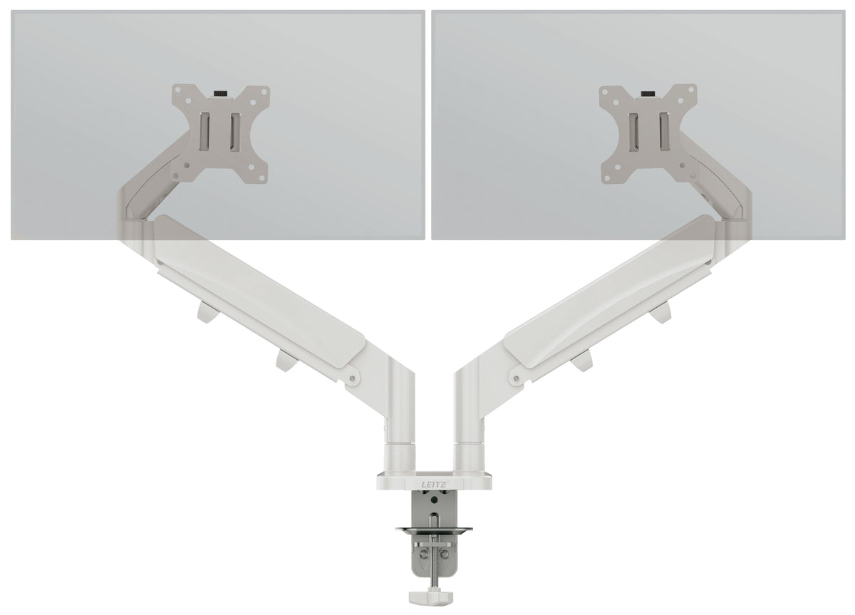Leitz Monitor arm Ergo pladsbespar.dobb.lysgrå (billede 1)