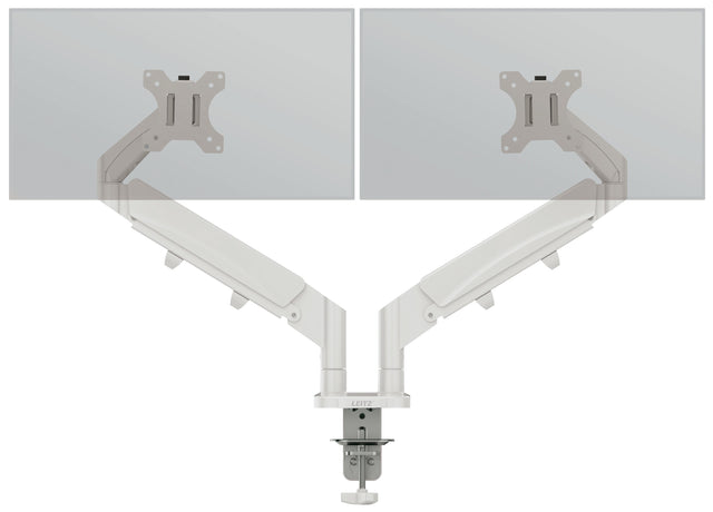 Leitz Monitor arm Ergo pladsbespar.dobb.lysgrå (billede 1)