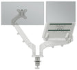 Leitz Monitor arm pladsbe.dobb m.laptoparmLgrå (billede 1)
