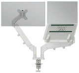 Leitz Monitor arm pladsbe.dobb m.laptoparmLgrå (billede 1)