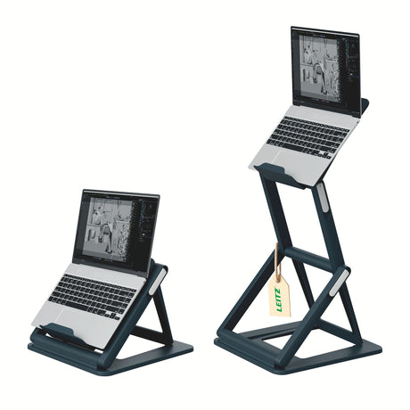 Laptop Riser Sit Stand Leitz Ergo M.grå (billede 4)