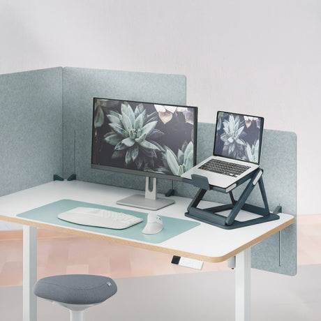 Laptop Riser Sit Stand Leitz Ergo M.grå (billede 5)