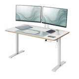 Leitz Bordplade t/sidde/ståbord 120x70cm Ergo hvid – Hæve/sænkeborde (billede 3)