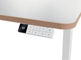 Leitz Bordplade t/sidde/ståbord 120x70cm Ergo hvid – Hæve/sænkeborde (billede 5)