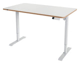 Leitz Bordplade t/sidde/ståbord 140x80cm Ergo hvid – Hæve/sænkeborde (billede 2)