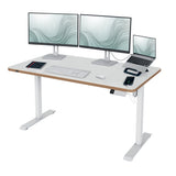 Leitz Bordplade t/sidde/ståbord 140x80cm Ergo hvid – Hæve/sænkeborde (billede 3)
