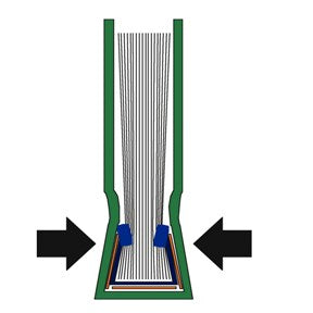 Omslag i karton 10,5mm A4 blå (10) – image 2