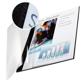 Omslag i karton 3,5mm A4 sort/klar (10) – image 1