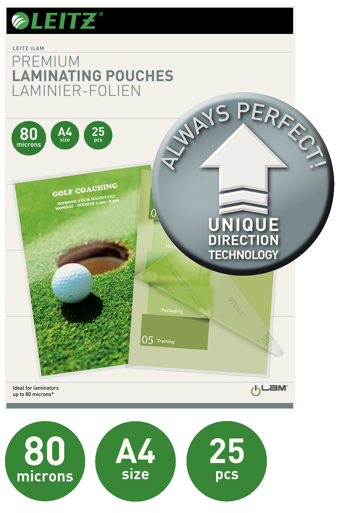 Lamineringslomme UDT glans 80my A4 (25) – image 4