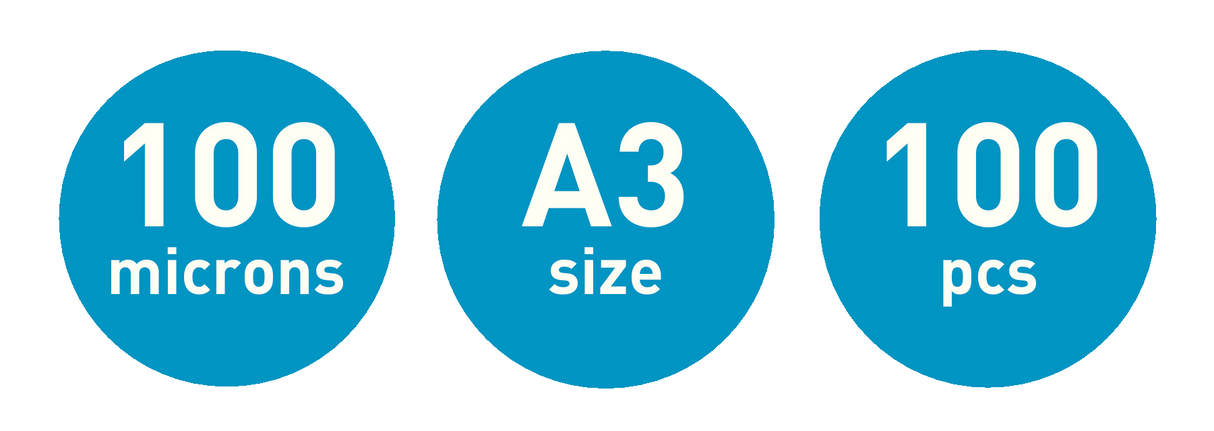 Lamineringslomme UDT glans 100my A3(100) – image 5