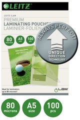 Lamineringslomme UDT glans 80my A5 (100) – image 2