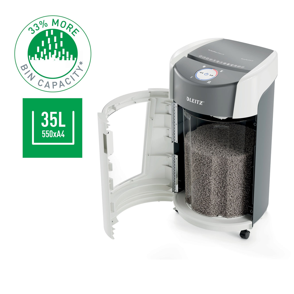 Makulator Leitz IQ OptiMax Office 550 P5 – Makulatorer (billede 2)