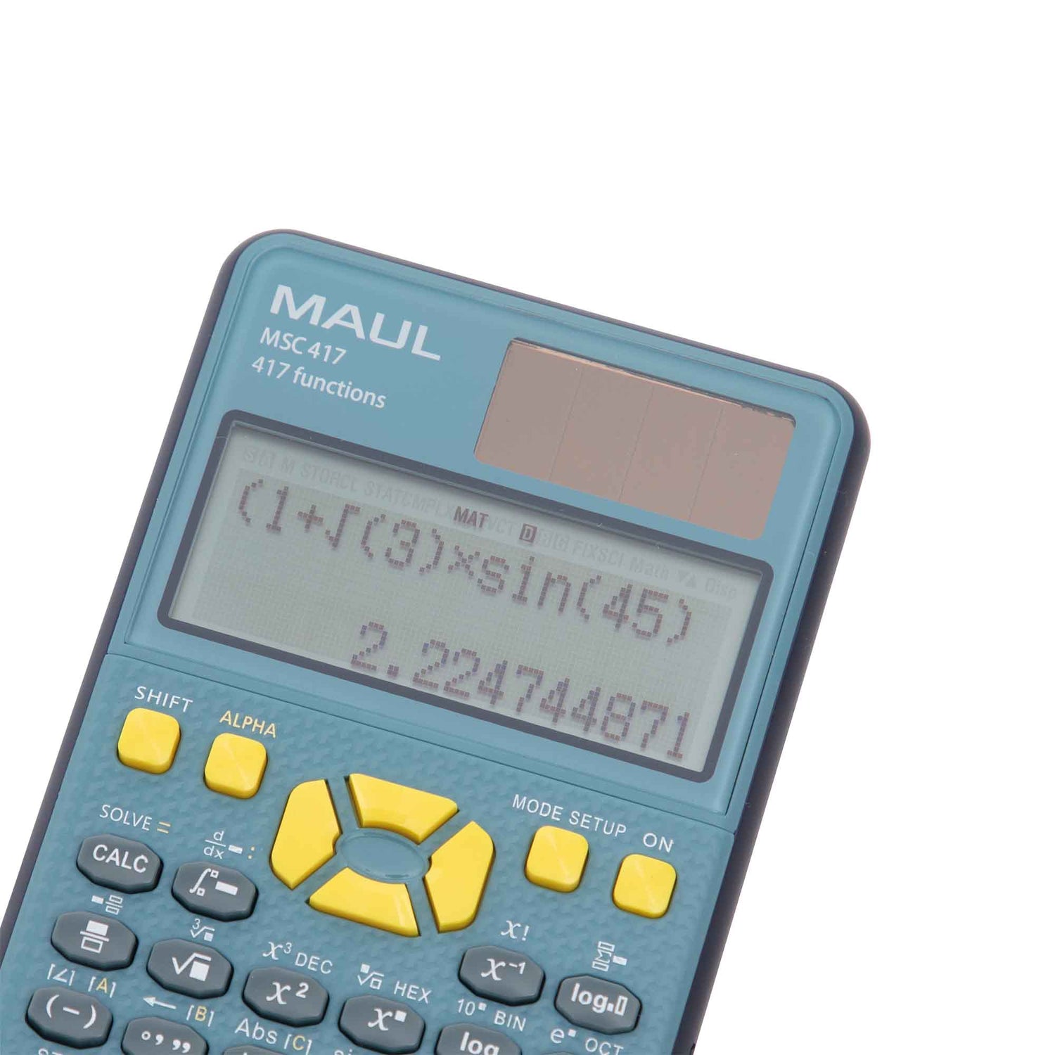 Naga A/S MAUL Videnskabelig lommeregner MSC 417 – Regnemaskiner (billede 4)
