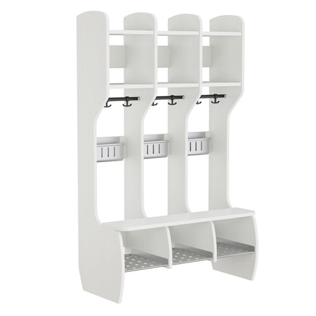 Garderobe Måns Hel 3 pladser, hvid