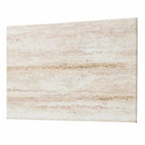 Magnetisk Ståltavle 40x60 cm i Travertin - Perfekt til Noter og Beskeder