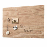 Magnetisk Ståltavle: Kvalitets 40 x 60 cm Træramme til Noter og Beskeder