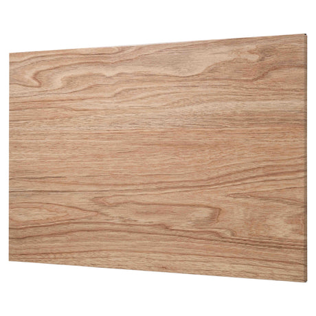 Magnetisk Ståltavle: 90 x 60 cm Træ - Perfekt til Noter og Beskeder