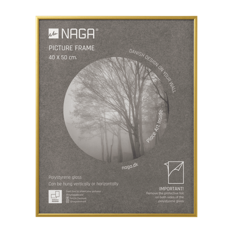 Matt gold picture frame 40x50cm 17008.png