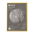 Billedramme, 21x29,7 cm, mat guld – image 1