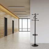 MAUL Stumtjener med paraplyholder, sort – image 2