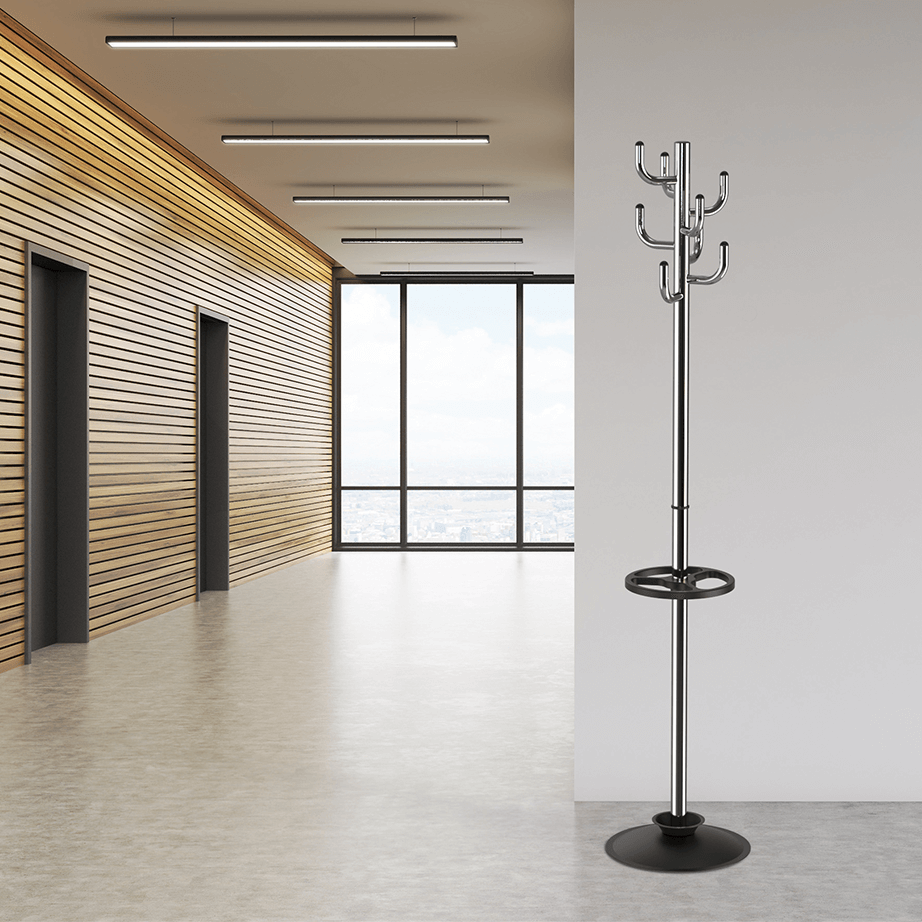 MAUL stumtjener med paraplyholder, krom – image 2