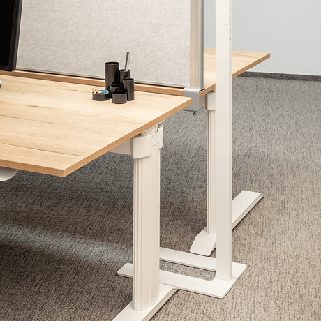 LED Gulvlampe med lysdæmper, hvid, MAULjura – image 3