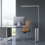 LED Gulvlampe, sølv, MAULjet – image 2