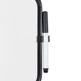 Naga A/S Mini whiteboardtavle med sort ramme 21,6 x 27,9 cm (billede 5)