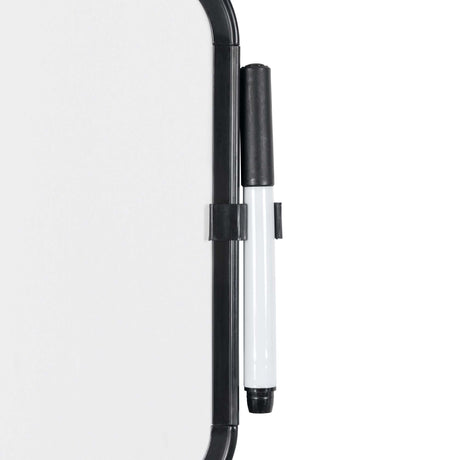 Naga A/S Mini whiteboardtavle med sort ramme 21,6 x 27,9 cm (billede 5)