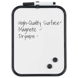 Naga A/S Mini whiteboardtavle med sort ramme 21,6 x 27,9 cm (billede 3)