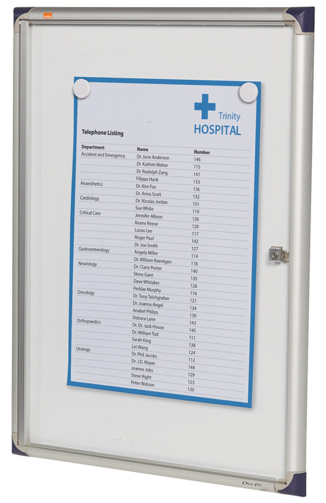 Opslagsskab låsbart inde smalt 4xA4 – image 3