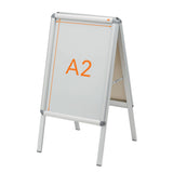 Gadeskilt A-skilt skifteramme A2