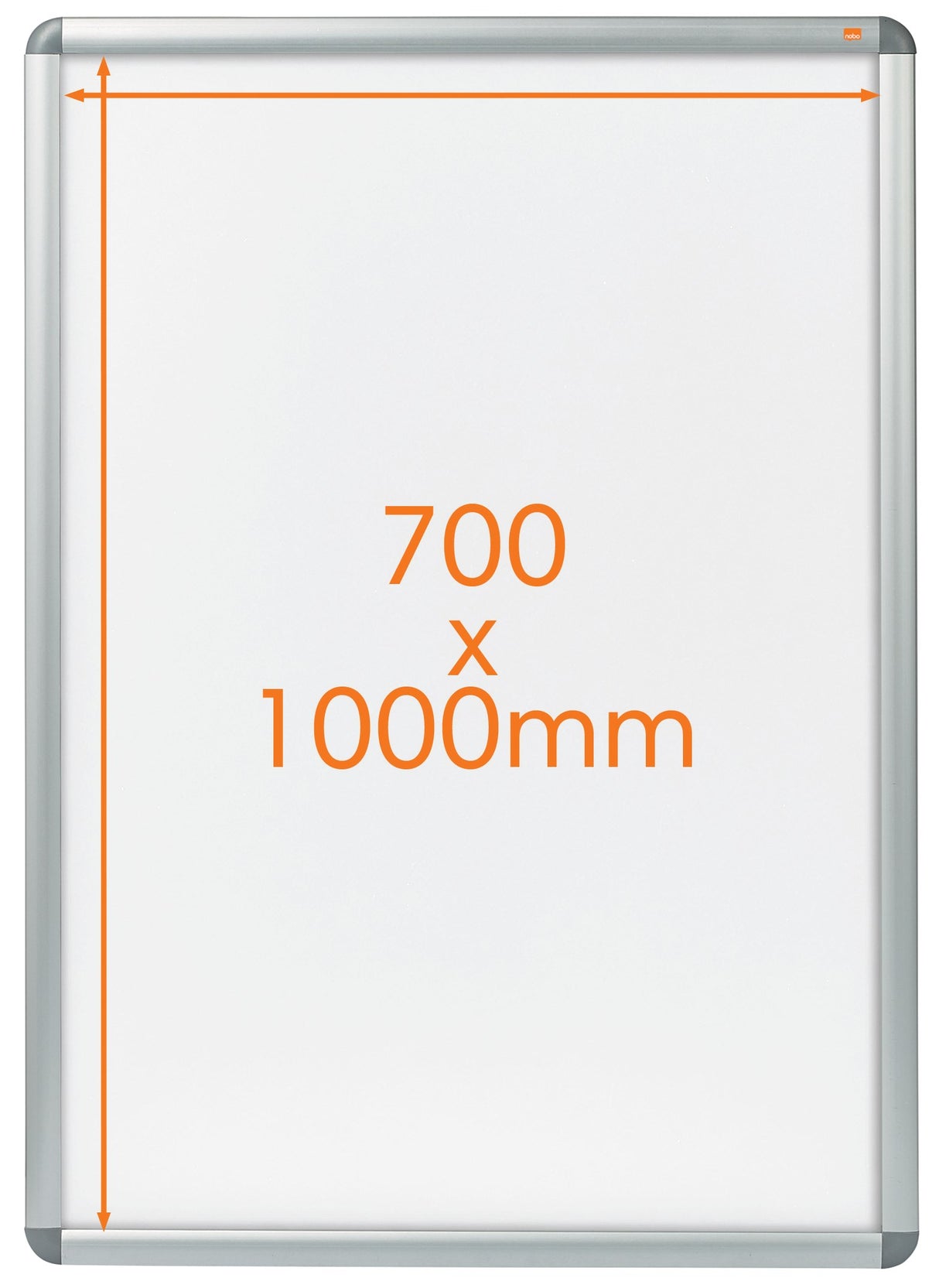 Skifteramme m/runde hjørner 70x100cm – image 2