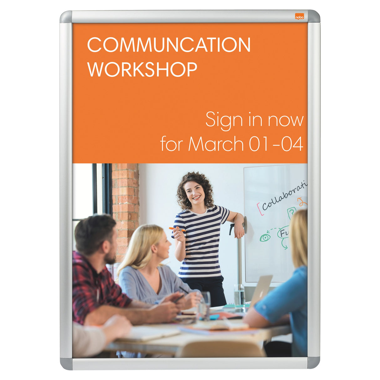 Skifteramme m/runde hjørner A1 – image 1