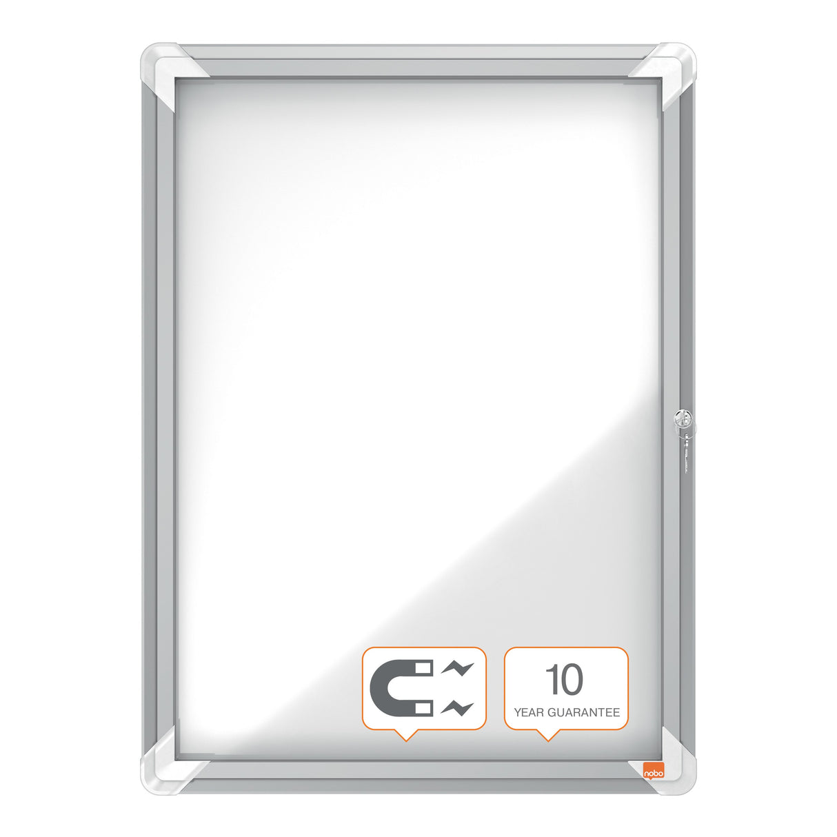 Opslagsskab låsbart inde metal 4xA4 – image 4