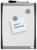 Nobo WB talve m/buet ramme hvid 28x21,5cm – Whiteboards (billede 2)