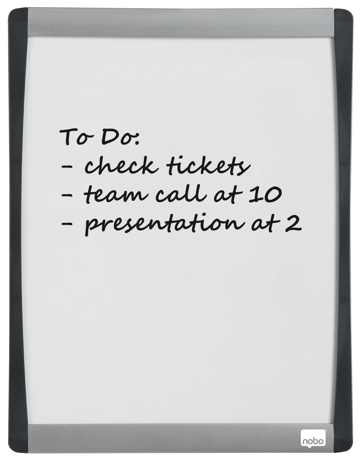 Nobo WB talve m/buet ramme hvid 28x21,5cm – Whiteboards (billede 3)