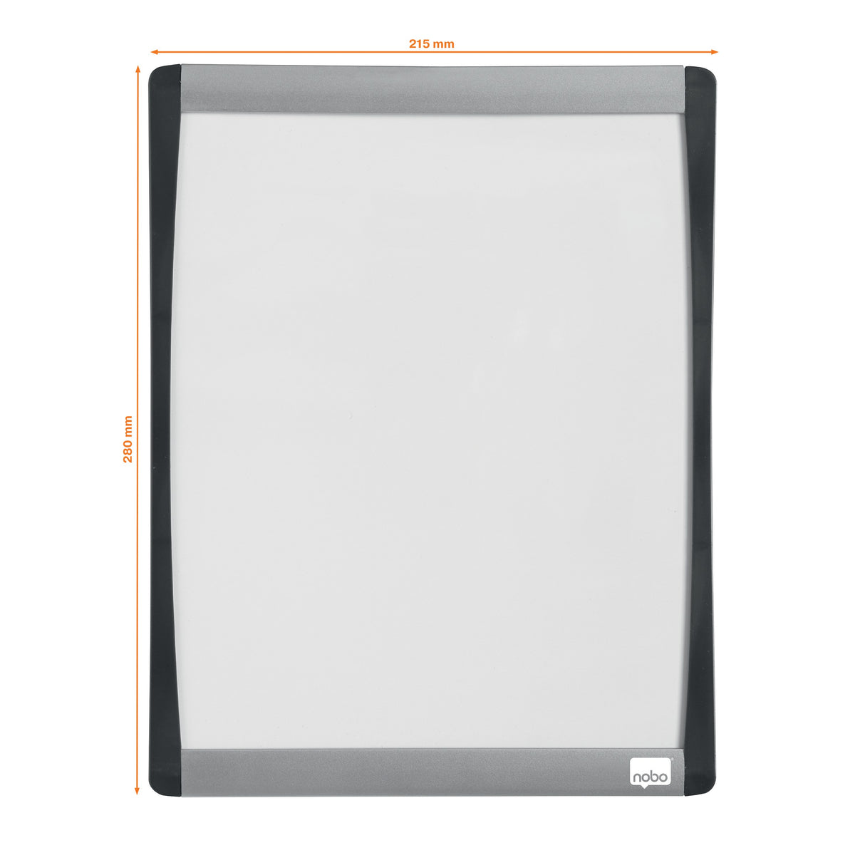 Nobo WB talve m/buet ramme hvid 28x21,5cm – Whiteboards (billede 5)