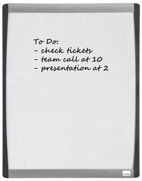 WB tavle m/buet ramme hvid 33,5x28cm – image 3