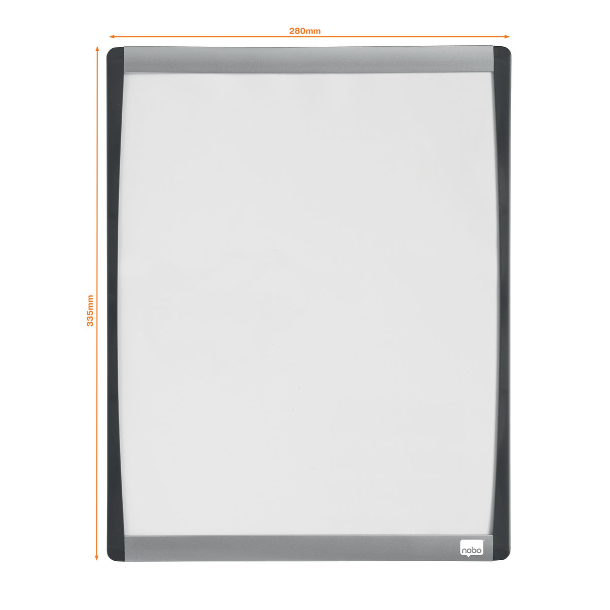 Nobo WB tavle m/buet ramme hvid 33,5x28cm – Whiteboards (billede 5)