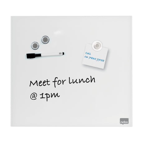 Glastavle Diamond 45x45cm detailpak hvid – image 4