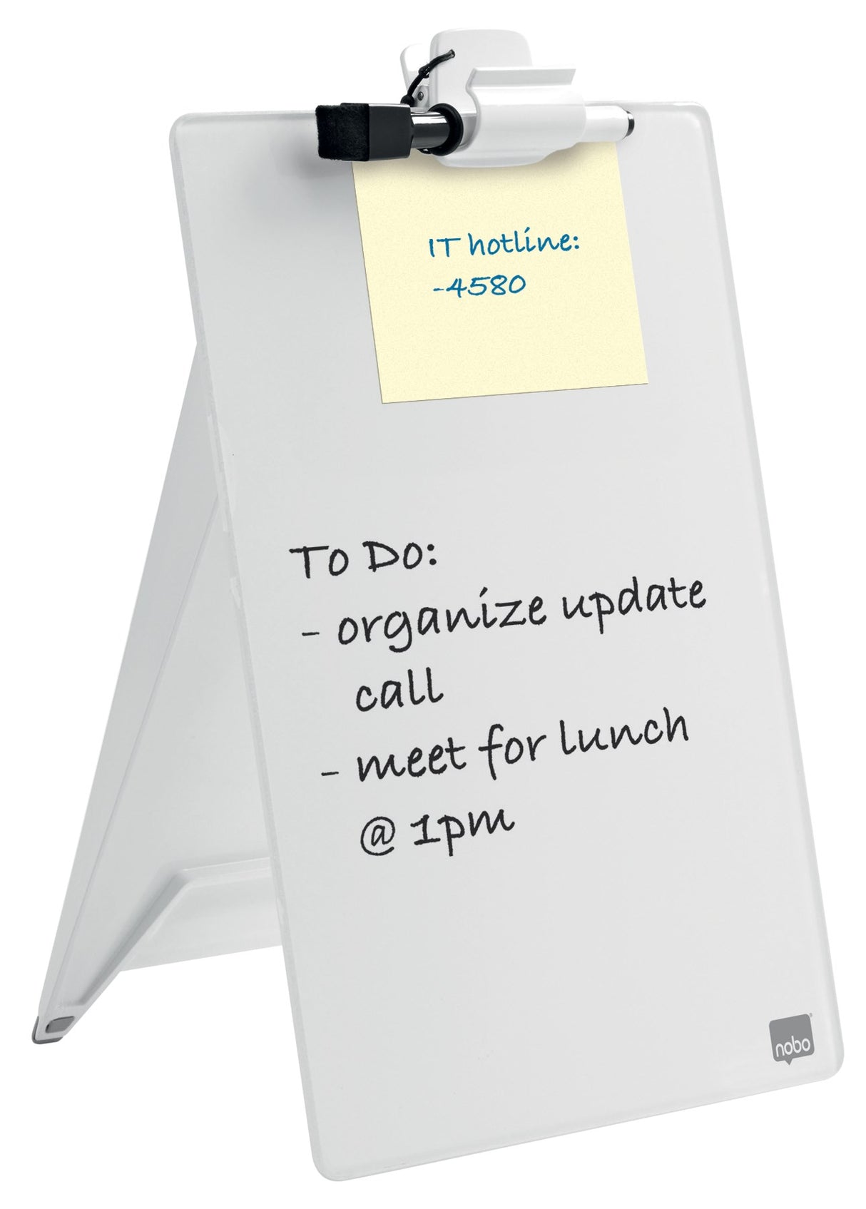 Flipover bordmodel Diamond glastavle 22x30cm – image 4