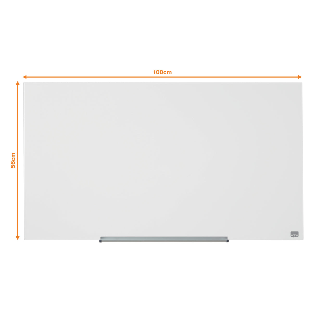 Glastavle Diamond widescreen 45" hvid – image 3