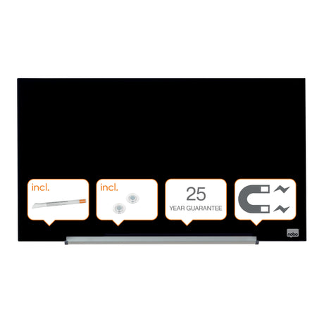 Glastavle Diamond widescreen 31" sort – image 1