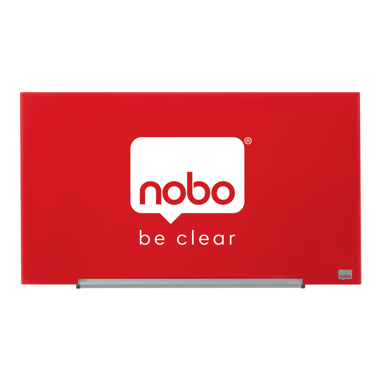 Nobo Glastavle Diamond widescreen 31'' rød – Glastavler (billede 2)